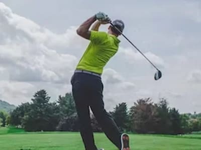 golf player after physio treatment Sheddon Physiotherapy and Sports Clinic Burlington. BOOK NOW