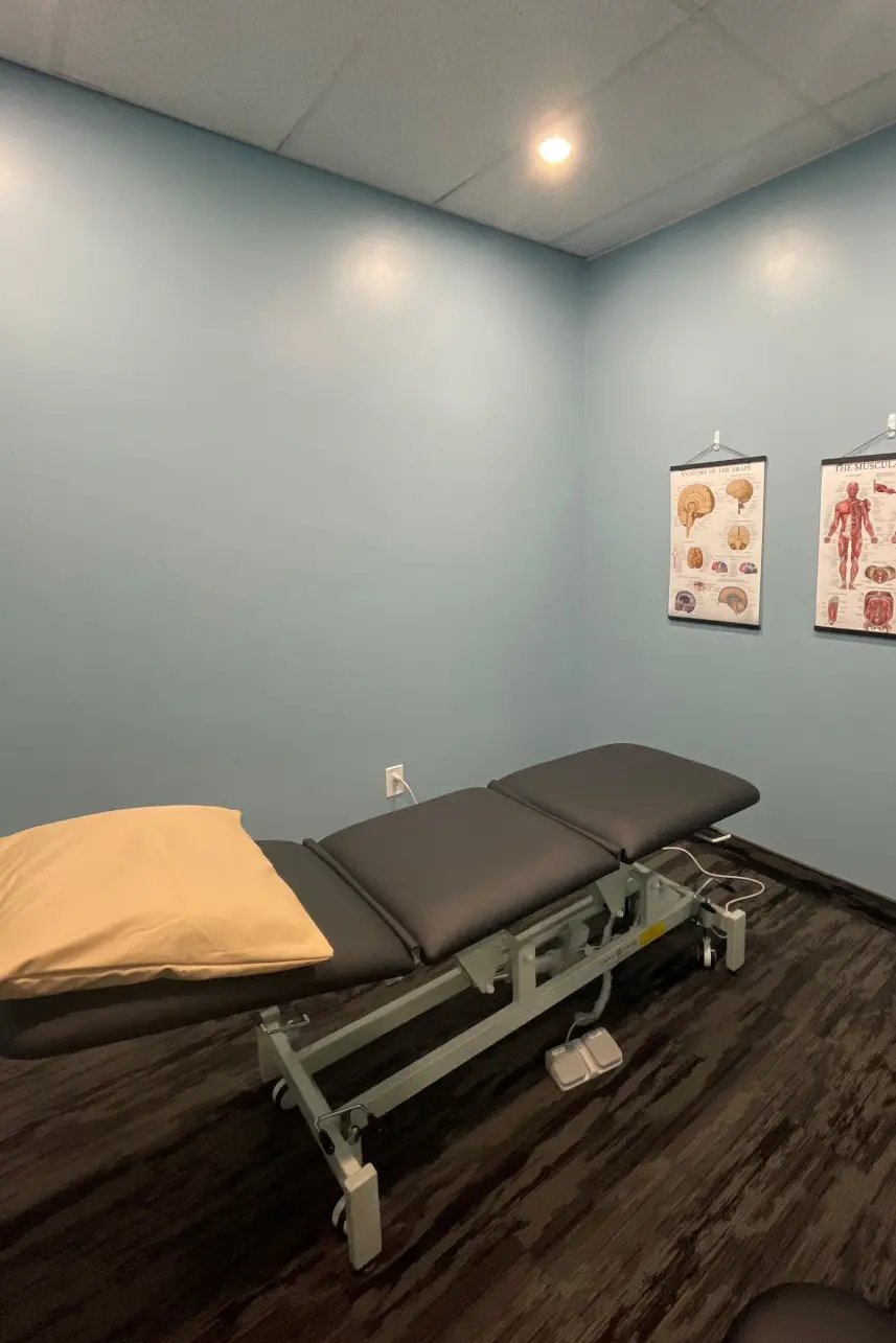 Sheddon Burlington physio treatment table