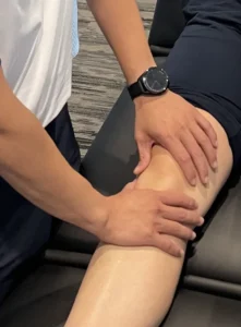 Scar management after knee replacement