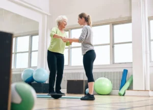 Senior balance training physiotherapy Burlington